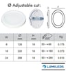 Anneau Supplémentaire Downlight 25,5 cm - Image 14