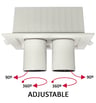 Downlight LED 12W rectangulaire orientable CCT - Image 4