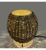 Lampe de Table LUND Boule Rotin E14 Écologique - Image 3