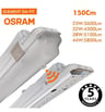 Réglette LED étanche PIR 25-44W OSRAM 150cm - Image 12
