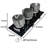 Downlight LED 45W Triple Orientable Noir CRI92 UGR13 - Image 5