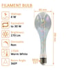 Ampoule LED filament FLOWER 4W E27 PS80 2700K - Image 3
