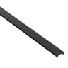 Profilé alu encastrable noir 2m diffuseur noir LED - Image 4