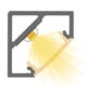 Barre LED TEXAS ARGENT 24V surface 0.5m-2m - Image 4