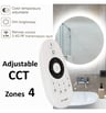 Télécommande RF pour LED Monocolore / CCT 4 zones - Image 9
