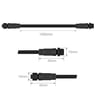 Connecteur étanche M12 mâle/femelle IP68 4x0,75mm² - Image 2