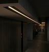 Profilé alu encastrable noir 2m diffuseur noir LED - Image 5
