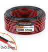 Câble audio ruban LED 2x0,5 mm 100 m - Image 3