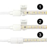 Connecteur de courant pour bande LED 220V / 10mm + Embout - Image 2