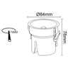 Downlight LED Omnia 6-12W Bridgelux 3CCT UGR11 - Image 34