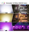 Projecteur LED 50W – SMART Wifi – RGB+CCT – Dimmable - Image 17