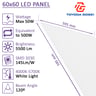 Pack 10 Panneaux LED 60x60 50W 145lm/W UGR19 - Image 4