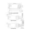 Pack contrôleur LED CCT RGB 12-24V télécommande 2.4GHz - Image 2