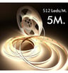 Ruban LED COB 24V 512LED/m 5m 11W/m CRI90 IP20 - Image 13