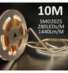 Bande LED 24V SMD2025 280LED/m 12W/m Free Cut 10m IP20 - Image 7
