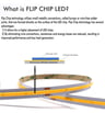 COB 220V 560LED 1600lm 16W IP67 déc10cm - Image 8