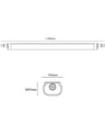 Réglette étanche LED 15W GLOWLUXE 60cm IP65 interconnectable - Image 2