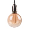 Ampoule LED moderne cristal ambre - 4W E27 G125 - Image 7
