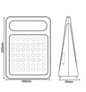Projecteur LED Solaire Portable 4W – Batterie Rechargeable USB & Fonction Power Bank - Image 16