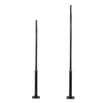 Colonne REKA noire 3-4 m finition filetage - Image 1