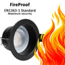 Spot LED Enc. 8W Ignifuge TRIAC 3CCT IP65 36° Noir - Image 6