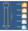 Balise LED carrée 9W Garden 5CCT extérieur 56,5cm - Image 2