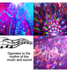 Ampoule LED RGB Disco Rotative - 3W E27 - Image 10