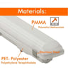 Réglette LED étanche PIR 25-44W OSRAM 150cm - Image 22