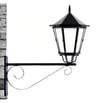Support mural et colonne modèle Forja 60cm Noir brillant - Image 7