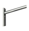 Support lampadaire colonne/mur acier galvanisé 60 cm - Image 1