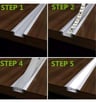 PACK - Profilé 2 m - Aluminium  - encastrer - Image 3