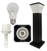Balise LED carrée 9W Garden 5CCT extérieur 56,5cm - Image 6