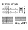 Projecteur Linéaire LED ARENDAL pour Rail Triphasé | Multipuissance DIP Switch 41W-66W | Driver VOSSLOH-SCHWABE / 130 lm/W | 150 cm - Image 3
