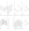 Kit de Montage en Surface pour Panneau LED 62x62 / H65mm - Image 4