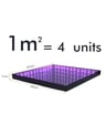 Sol LED Effet 3D InfinityLED DEEP RGB 1m2 - Image 7