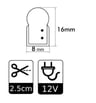 Néon LED flexible 8W 12V 25m 8mm vert Verdoyant - Image 3
