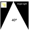 Spot LED 40W GRAZ Noir BRIDGELUX Chip - rail Triphasé CRI +92 - 3CCT - Image 3