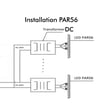 LED Piscine PAR56 36W 6000K IP68 DC12V INOX 316 - Image 3