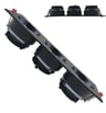 Cadre Basculant Triple GU10 MR16 Noir - Image 10