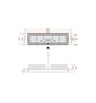 Module LED Professionnel 50W MAGNUM PRO – SMD3030 Bridgelux – 180 lm/W – Angle 25° – IP65 - Image 19