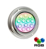 Projecteur LED Piscine RGB 12W IP68 DC12V INOX 316 - Image 1