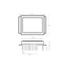Module LED 60W lampadaire conique 1-10V programmable - Image 3