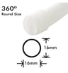 Néon LED flexible 220V 25m 16mm 7W/m Rouge - Image 3