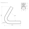 Suspension LED triangulaire POLARIS 3CCT 162cm - Image 3