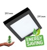 Plafonnier LED carré MOSS noir 24W CCT Lumileds - Image 10