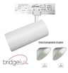 Projecteur LED 40W - 30W NEW MAYA Blanc Rail TRIPHASÉ - CCT / CRI+92 - UGR13 - HAUT LUMEN - Image 5