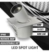 Downlight LED 6W Carré Orientable CCT - Image 4