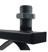 Support Mural et Colonne Modèle Forja 60cm Noir Mat - Image 5