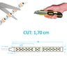 Ruban LED RGBIC 24V SMD5050 5m 60LED/m 12W/m IP20 - Image 2