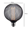 Ampoule LED Noir Métal G125 E27 4W Dimmable - Image 2